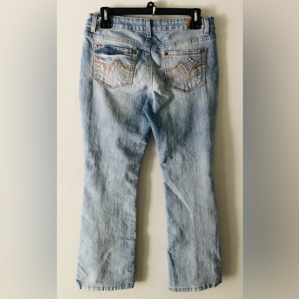 Y2K LEI Ashley Low Rise Boot Jeans